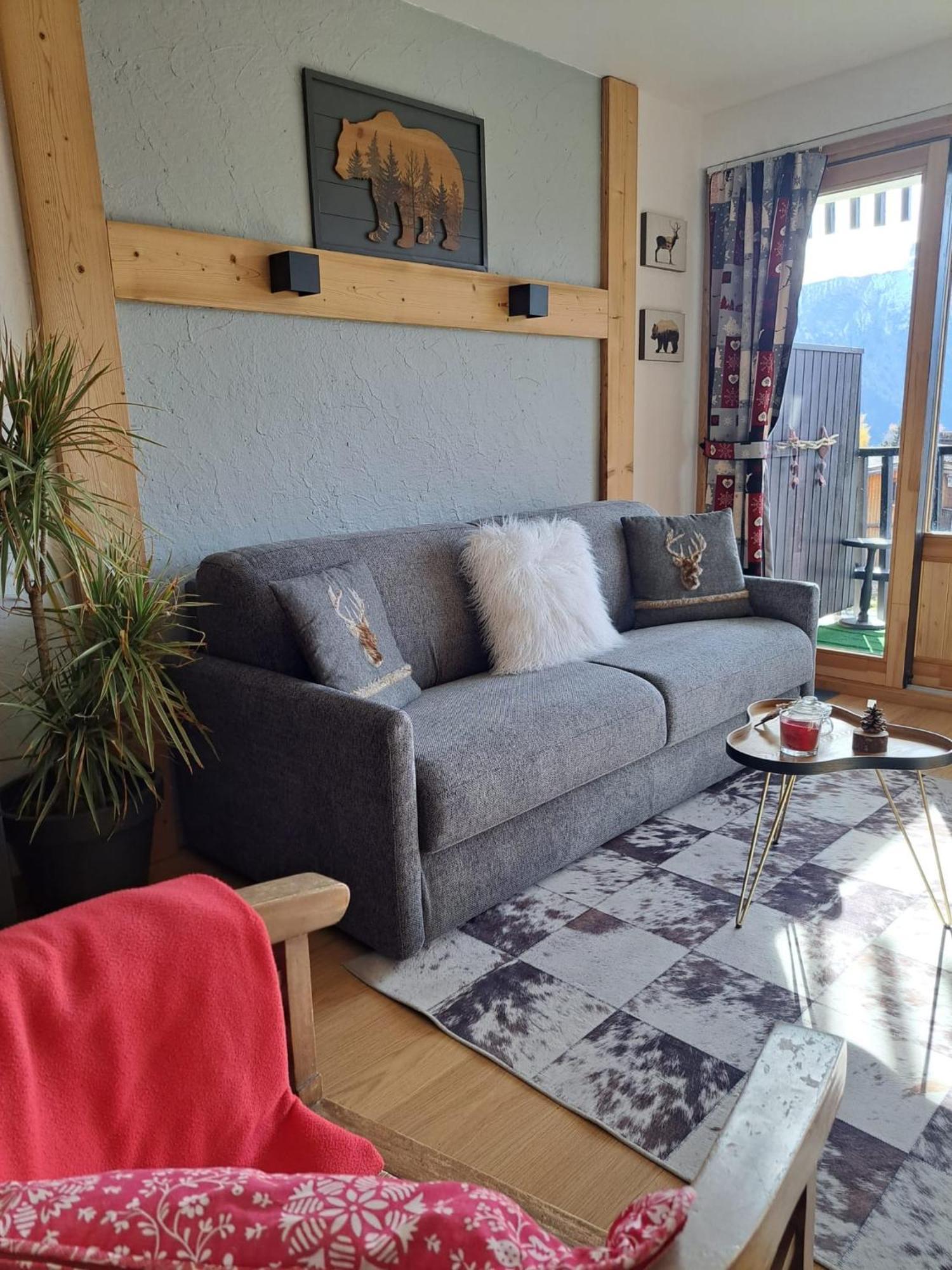 Studio 2 Alpes Style Chalet Au Pied De Telesiege Du Diable Ле дез Альп Экстерьер фото