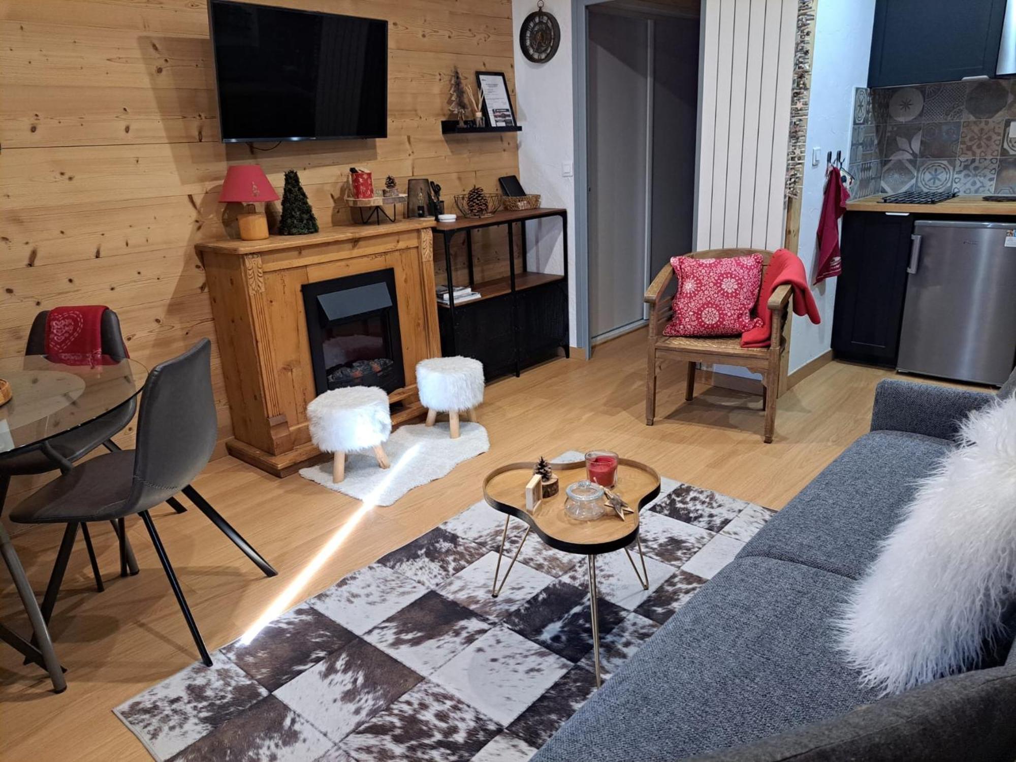 Studio 2 Alpes Style Chalet Au Pied De Telesiege Du Diable Ле дез Альп Экстерьер фото