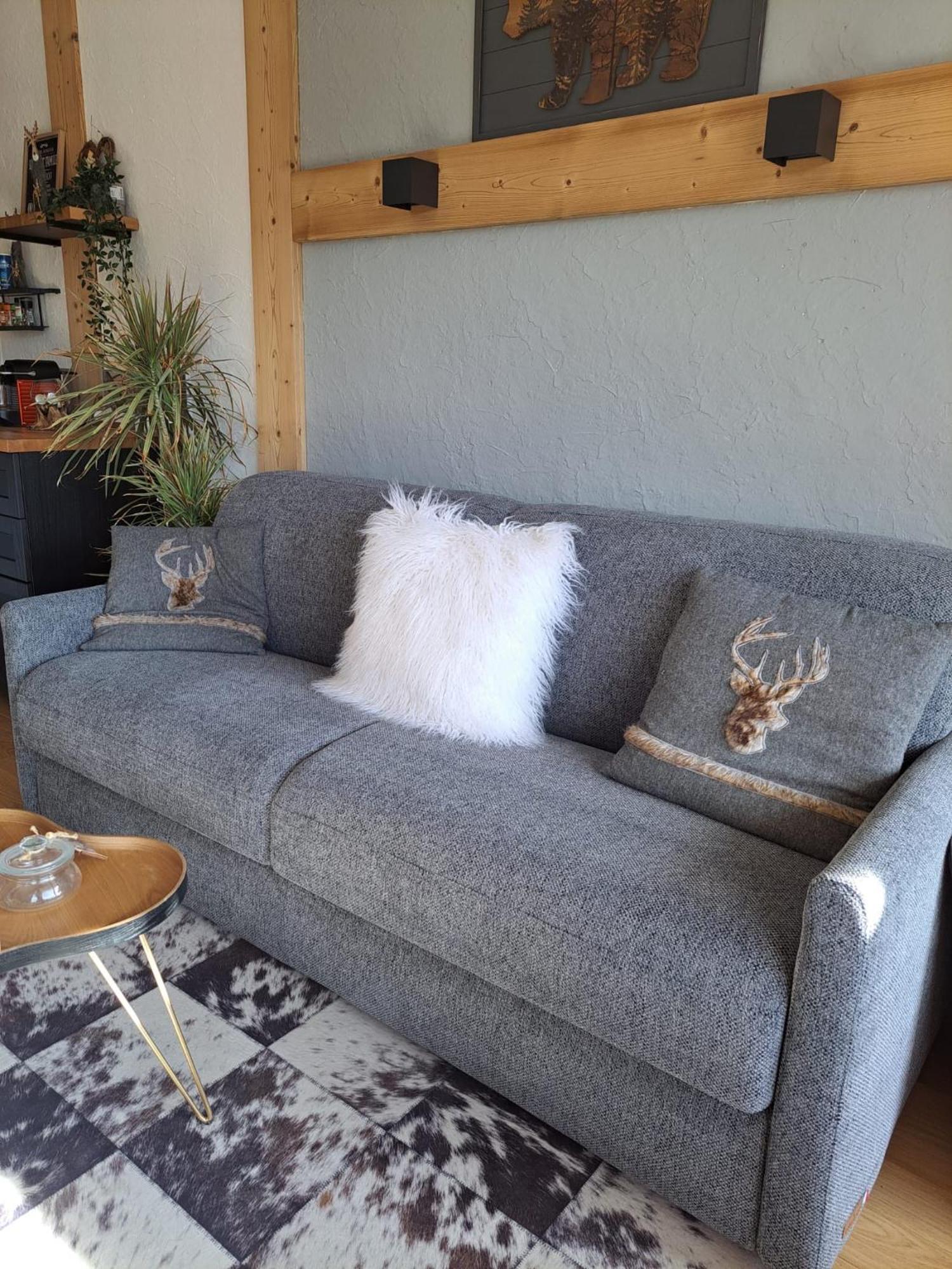 Studio 2 Alpes Style Chalet Au Pied De Telesiege Du Diable Ле дез Альп Экстерьер фото