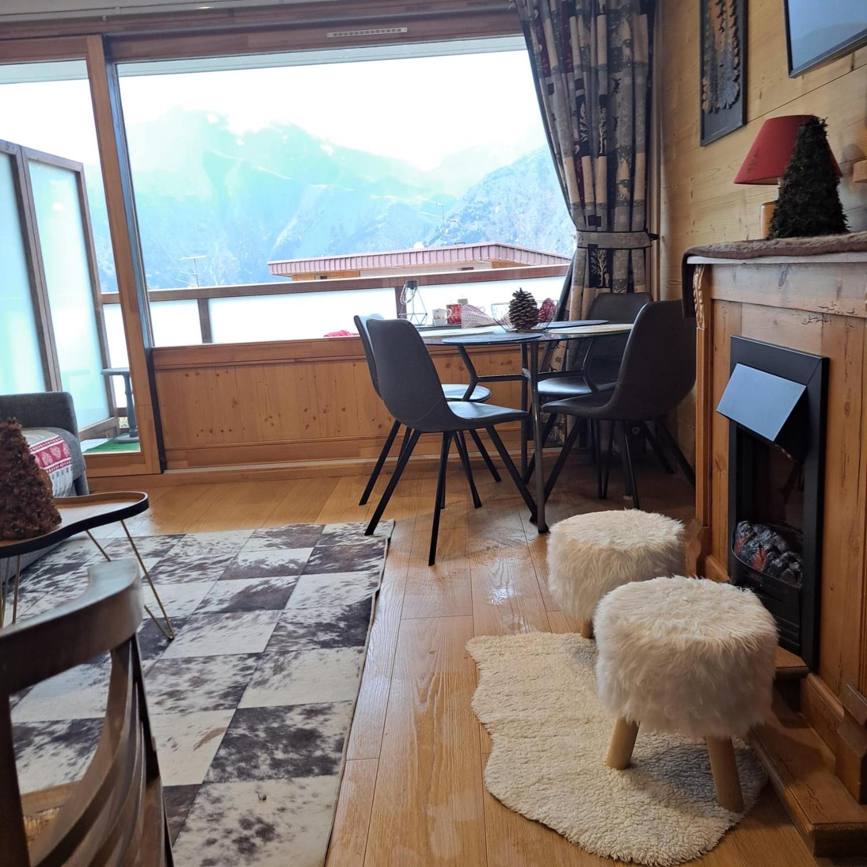 Studio 2 Alpes Style Chalet Au Pied De Telesiege Du Diable Ле дез Альп Экстерьер фото